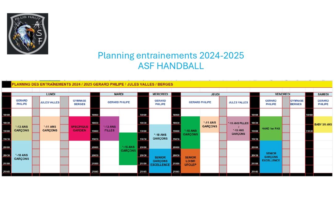 Planning 2024-2025